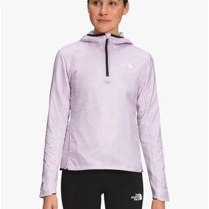 NWT The North Face Women's Winter Warm ¼ Zip in Lavender Fog size M